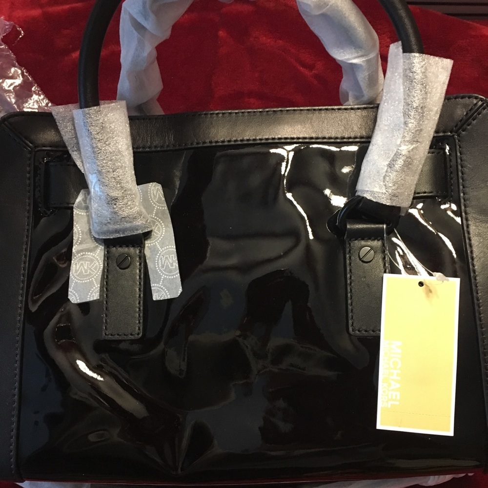 Michael Kors Hamilton Frame Out Satchel